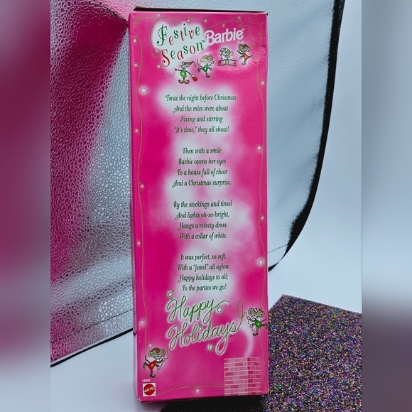 Vintage 1997 Barbie Festive Season Christmas Special Edition Doll - Picture 7 of 8